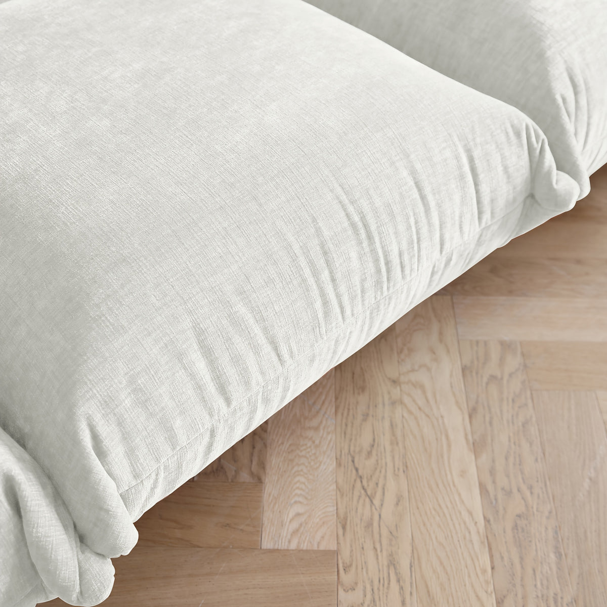 Modern Chenille Loveseat Mid-Century Modern Chenille Loveseat | Upholstered Beige Sofa for Living Room, Apartment, Office