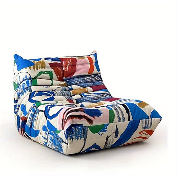 Colorful Lazy Sofa, Bean Bag Chair, Living Room Specialty Sofa, Single Leisure Chair, Sponge-filled Upholstered Sofa, Fireplace Chair, Single Sofa