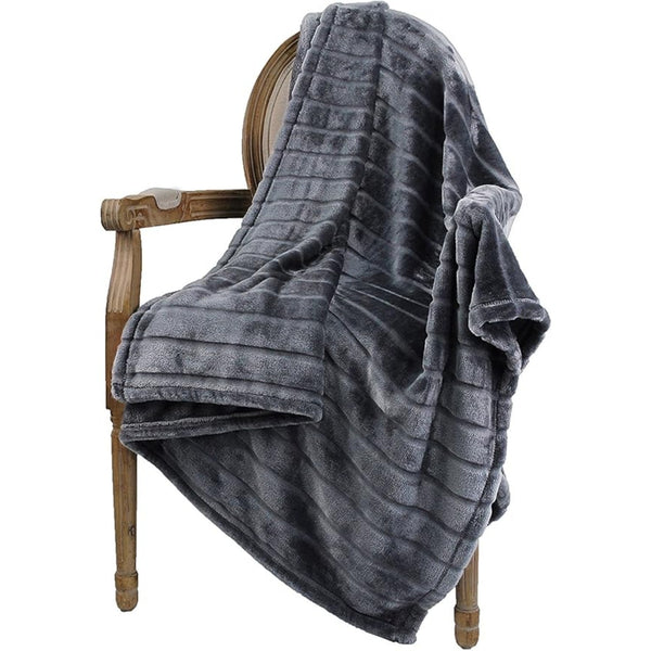 330 GSM Luxury Throw Blanket 33x43 Inch - Ultra Soft Lightweight All-Season Cozy Warmth, Contemporary Style, Machine Washable, Perfect for Sofa, Couch, Bed, and Home Decor, Cozy Home Accessory | Contemporary Style Blanket | Soft Texture Blanket, Blanket f