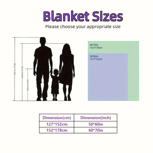 Luxurious Cream Faux Rabbit Fur Throw Blanket - Ultra-Soft, Warm & Cozy for Bed, Couch, Office, Travel - Striped Design, Machine Washable, Perfect All-Season Gift for Youngsters and Adults