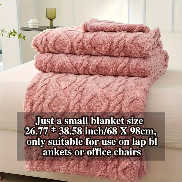 1pc Extra Thick Plush Fleece Blanket - Ultra Soft Luxury Bedspread\u002FThrow - All-Season Couch, Bed, Travel - Beige, Brown, Gray, Blue, Green, Pink, Black, White, - Elegant Home Decor in Neutral Tones - Cozy Warmth for Modern Interiors - Lamb Fleece wit
