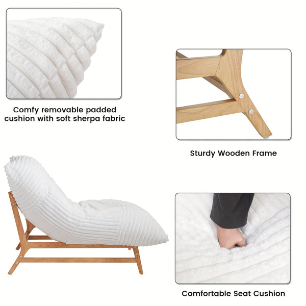 Oversized Chaise Lounge Chair - 47, 24\