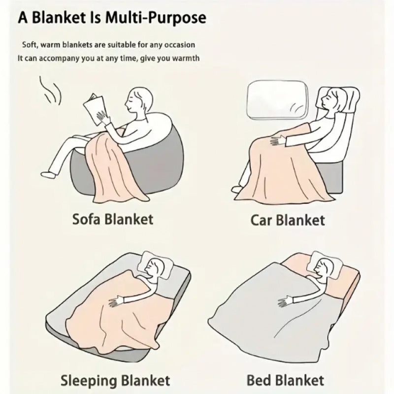 1pc Extra Large Teddy Bear Blanket - Heavyweight 250-300 GSM Soft Flannel-like Texture, Tear-Resistant All-Season Couch\u002FBed Throw - \u002FBrown\u002FPink - Machine Washable Polyester - Perfect Gift for Christmas, Birthday, Home Decor - Cozy Teddy Bea