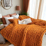 Super Soft And Comfortable Blanket, Thick Blanket Warm And Simple Fashionable Blanket Decoration Sofa Bed Bedroom 51x63 Inches 3 Pounds