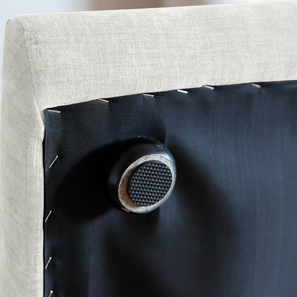 Modern Chenille Loveseat Mid-Century Modern Chenille Loveseat | Upholstered Beige Sofa for Living Room, Apartment, Office