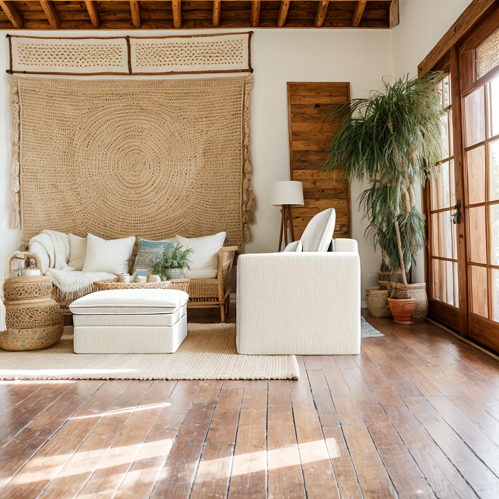 Modern Style Armchair, Chenille Cushion Sofa - Lazy Sofa, Single Sofa - Suitable For Living Room, Bedroom, Office Furniture, Living Room Chair With Footrest, Single Person Leisure Chair