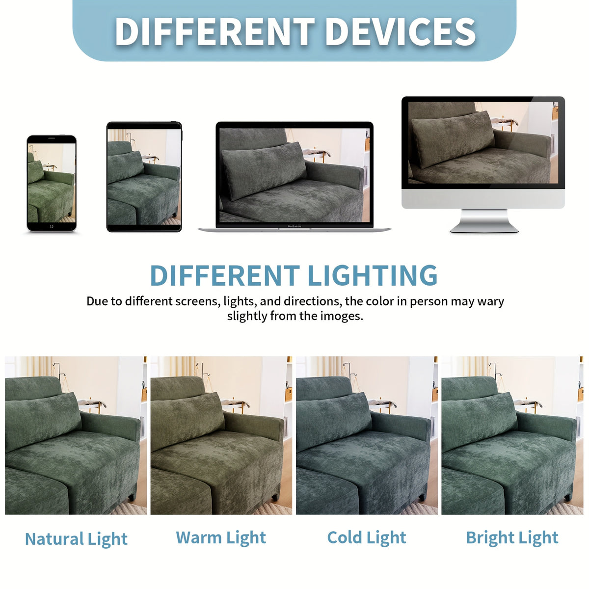 The Three-piece Suede Sofa Bed Is Equipped with Ergonomically Designed Lumbar Support Cushions And Deep Seating, Suitable for Living Rooms, Guest Rooms, And Apartments.