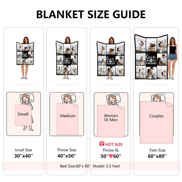 Soft & Cozy Halloween Flannel Blanket - Heavyweight 280GSM Plush All-Season Throw with Black & White Spooky Bat, Pumpkin, Witch Hat, Bats, Ghosts, Witches & Cauldrons Print - Machine Washable Sofa Bedspread for Couch, Bed, or Floor - Cozy Fall & Halloween