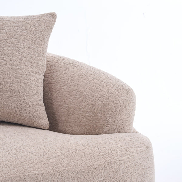 Ly-025s Curved Loveseat Sofa - 65\